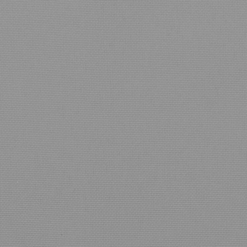 Jastuk za ležaljku sivi 180x60x4 cm od tkanine Oxford