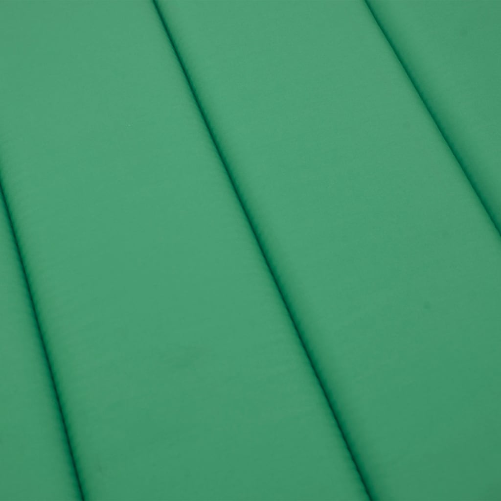 Jastuk za ležaljku zeleni 180x60x4 cm od tkanine Oxford