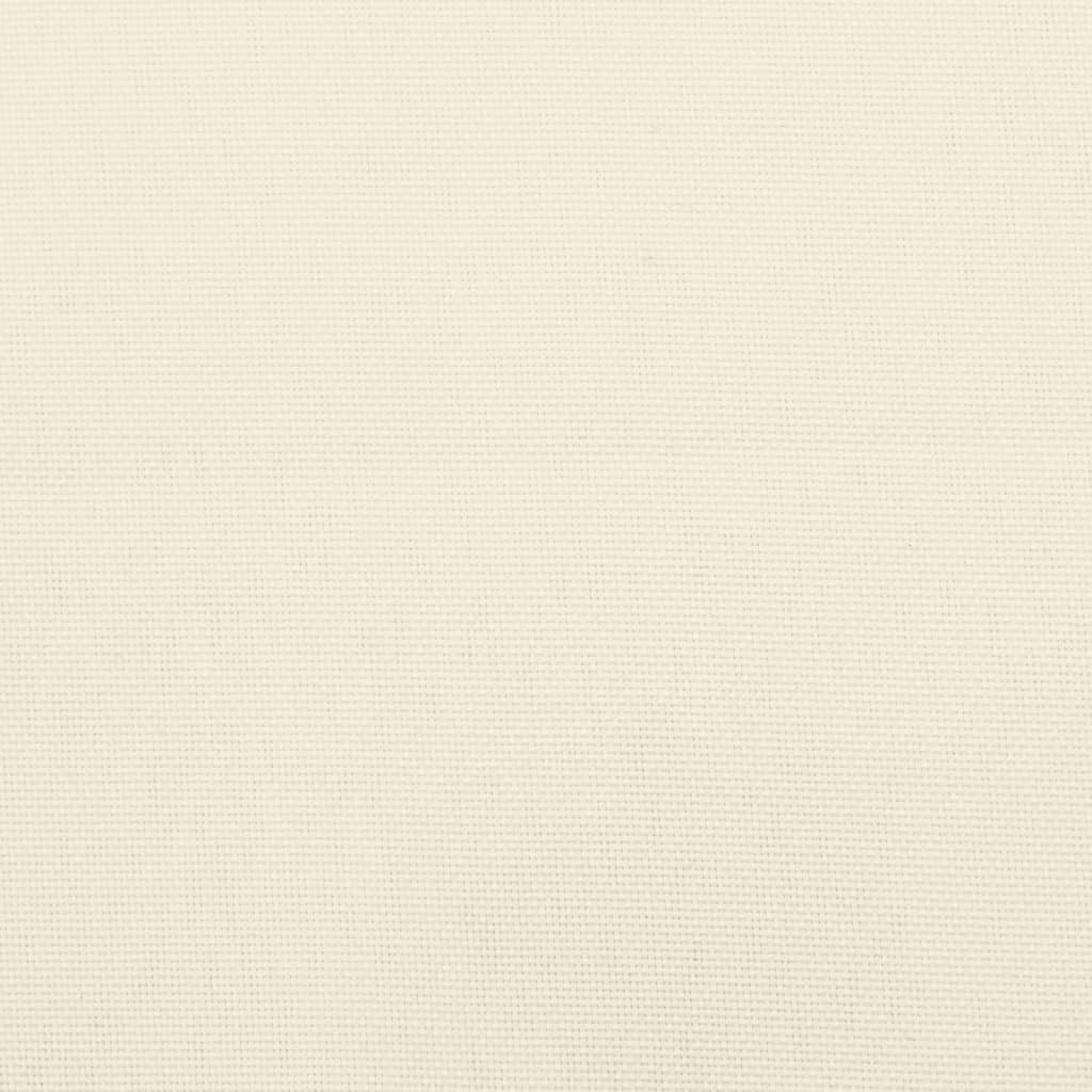 Okrugli jastuk krem Ø 100 x 11 cm od tkanine Oxford