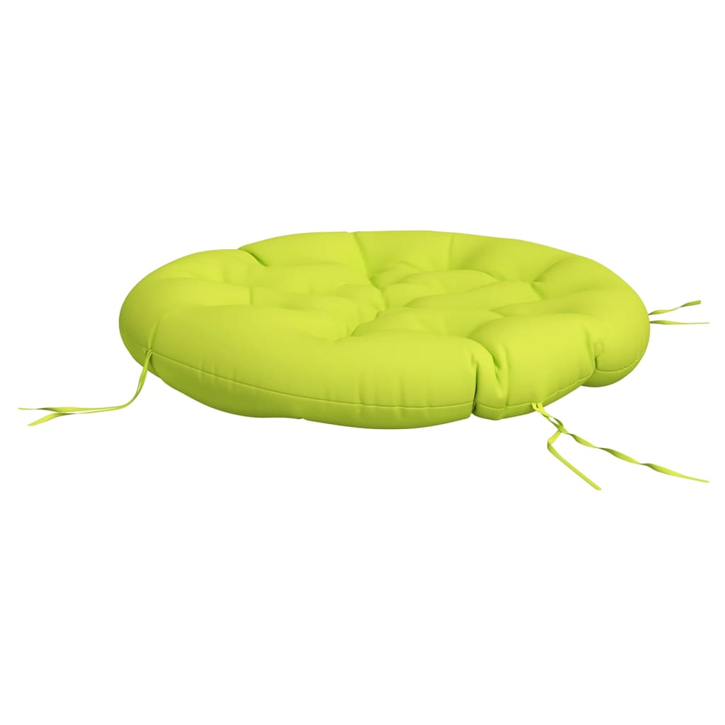 Okrugli jastuk jarkozeleni Ø 100 x 11 cm od tkanine Oxford