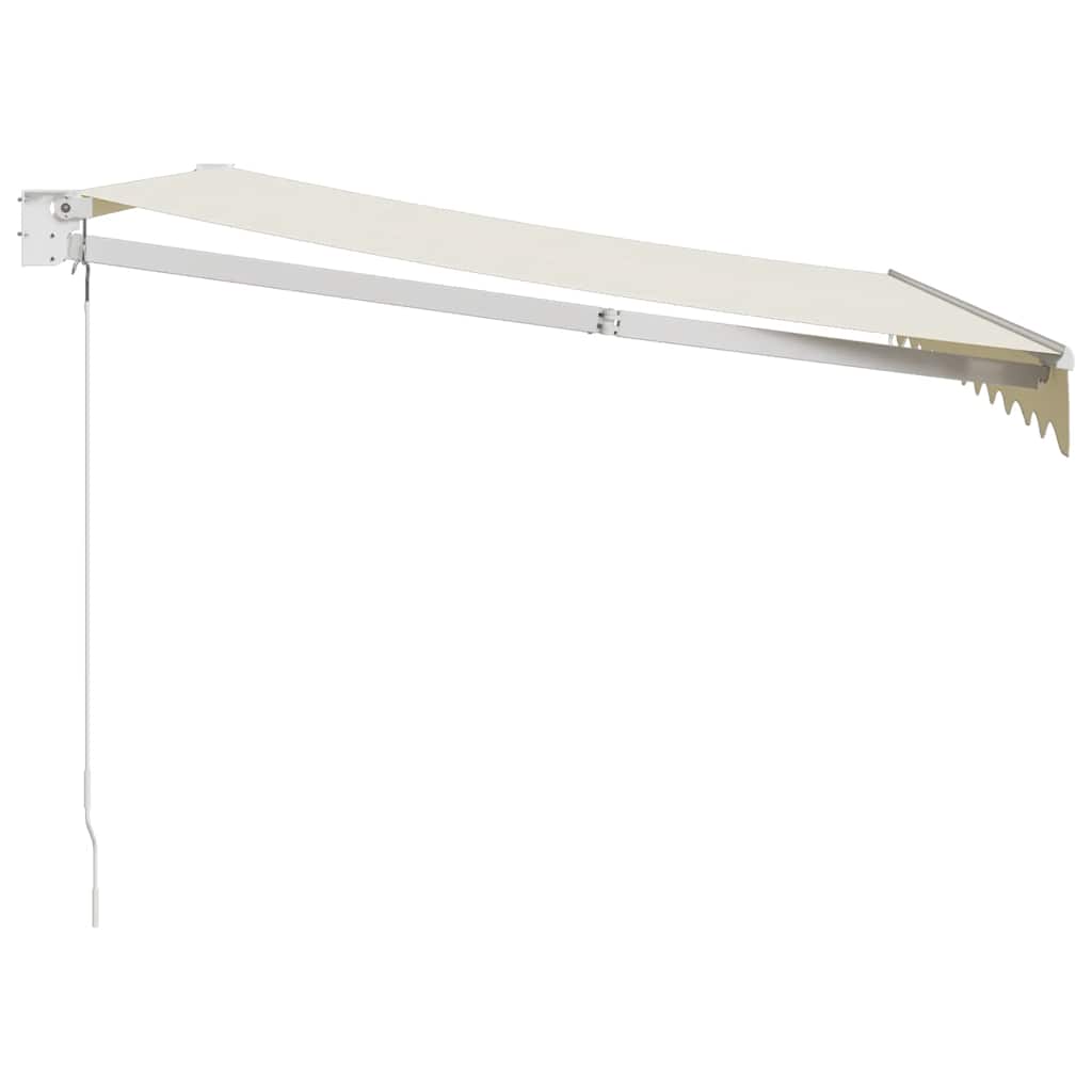 Tenda na uvlačenje krem 3 x 2,5 m od tkanine i aluminija
