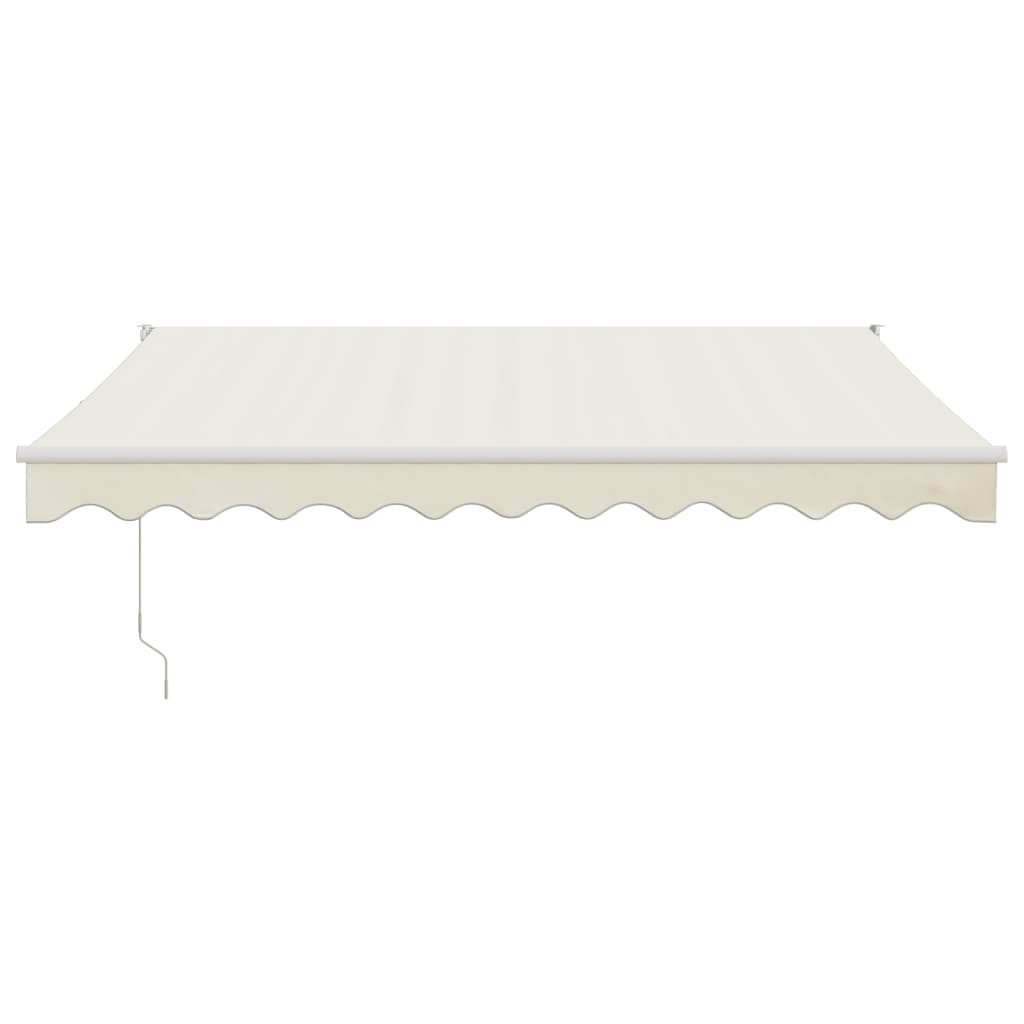 Tenda na uvlačenje krem 3,5 x 2,5 m od tkanine i aluminija