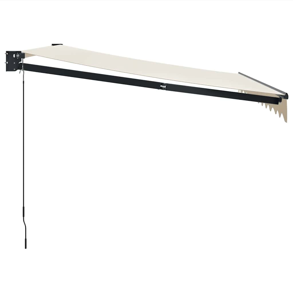 Tenda na uvlačenje krem 3 x 2,5 m od tkanine i aluminija