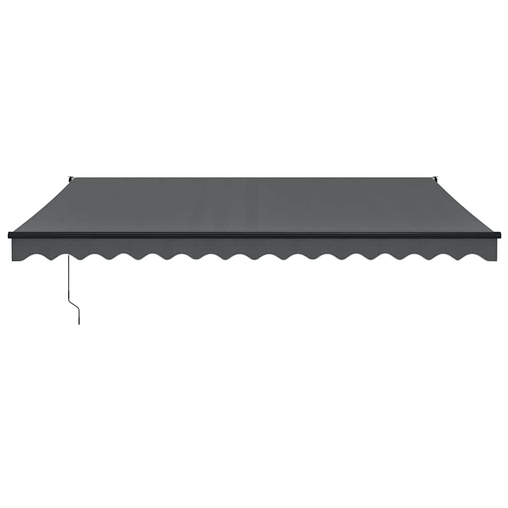 Automatska tenda na uvlačenje antracit 4 x 3 m