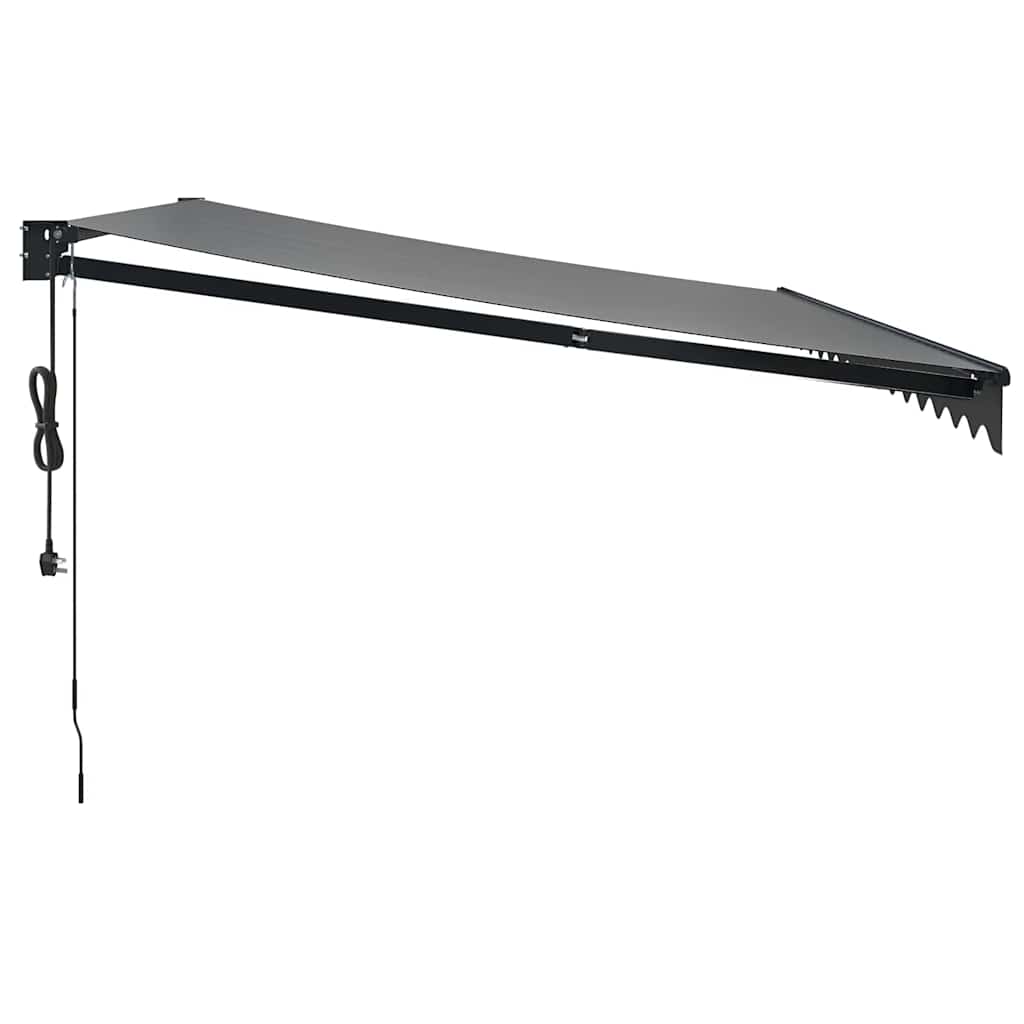 Automatska tenda na uvlačenje antracit 4 x 3 m