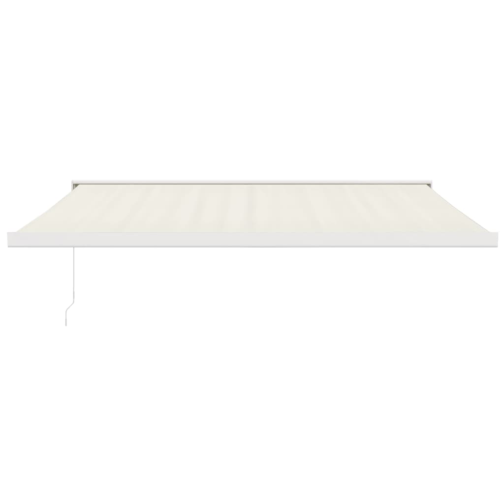 Tenda na uvlačenje krem 4 x 3 m od tkanine i aluminija