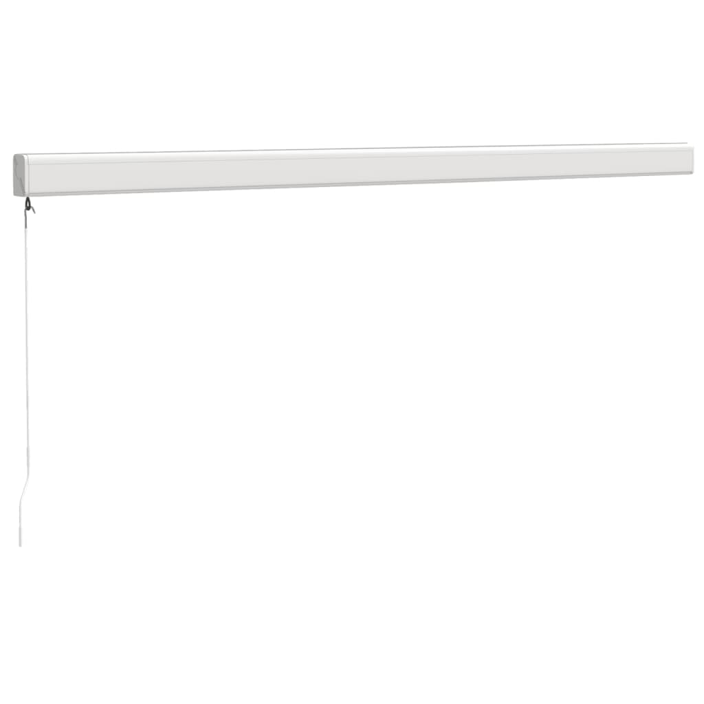 Tenda na uvlačenje krem 4 x 3 m od tkanine i aluminija