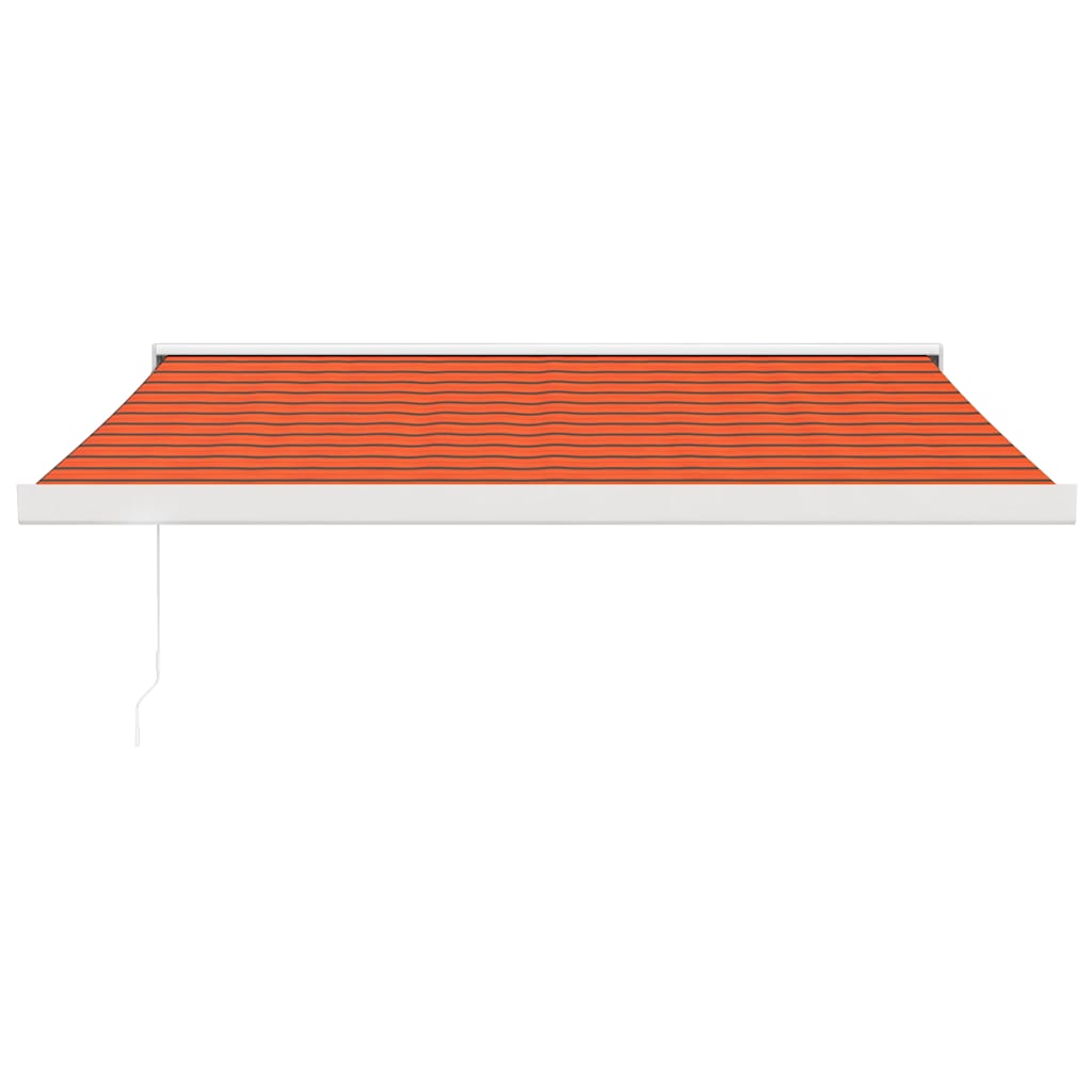 Tenda na uvlačenje narančasto-smeđa 3x2,5 m tkanina i aluminij