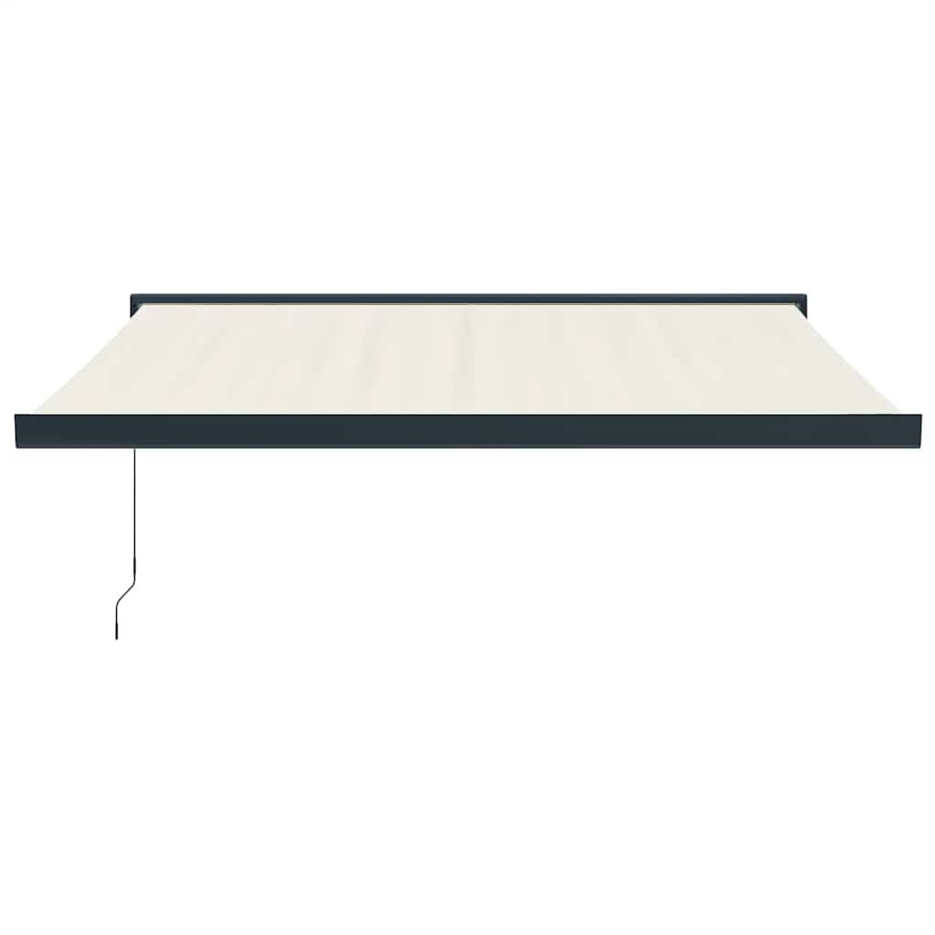 Tenda na uvlačenje krem 3,5 x 2,5 m od tkanine i aluminija