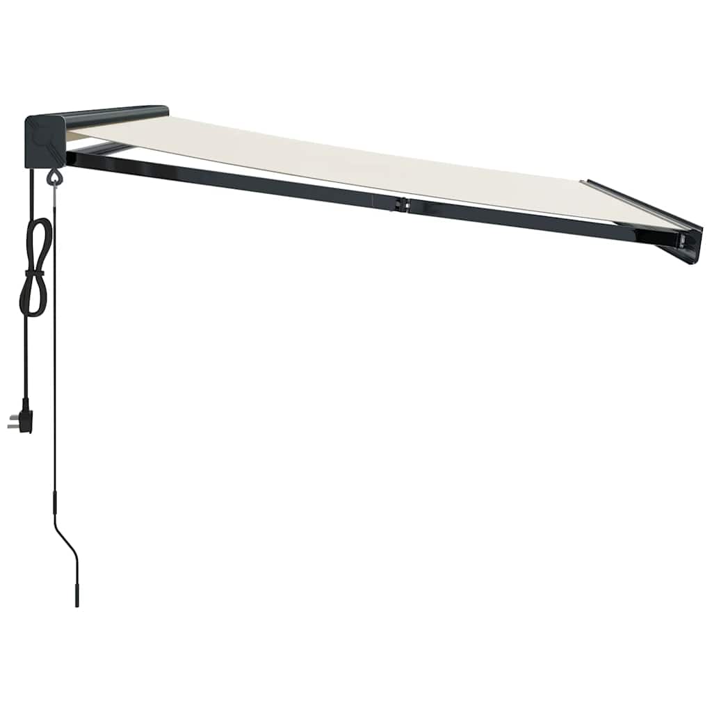 Tenda na uvlačenje krem 3,5 x 2,5 m od tkanine i aluminija