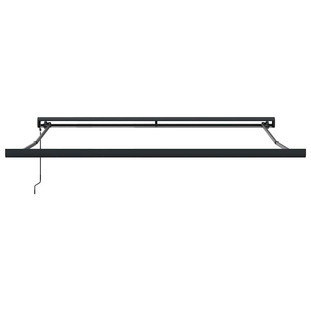 Tenda na uvlačenje žuto-bijela 3 x 2,5 m od tkanine i aluminija