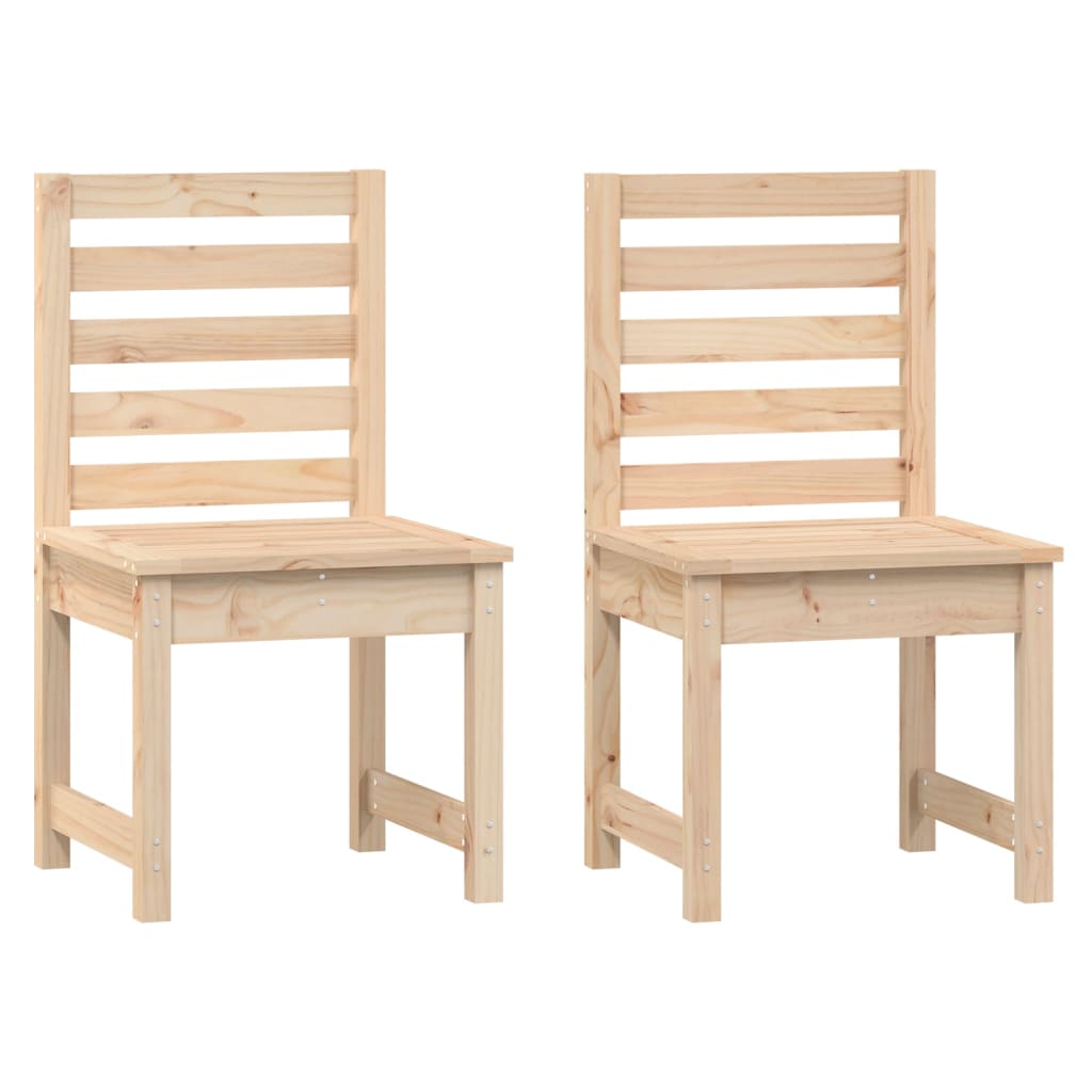 3-dijelni vrtni bistro set od masivne borovine