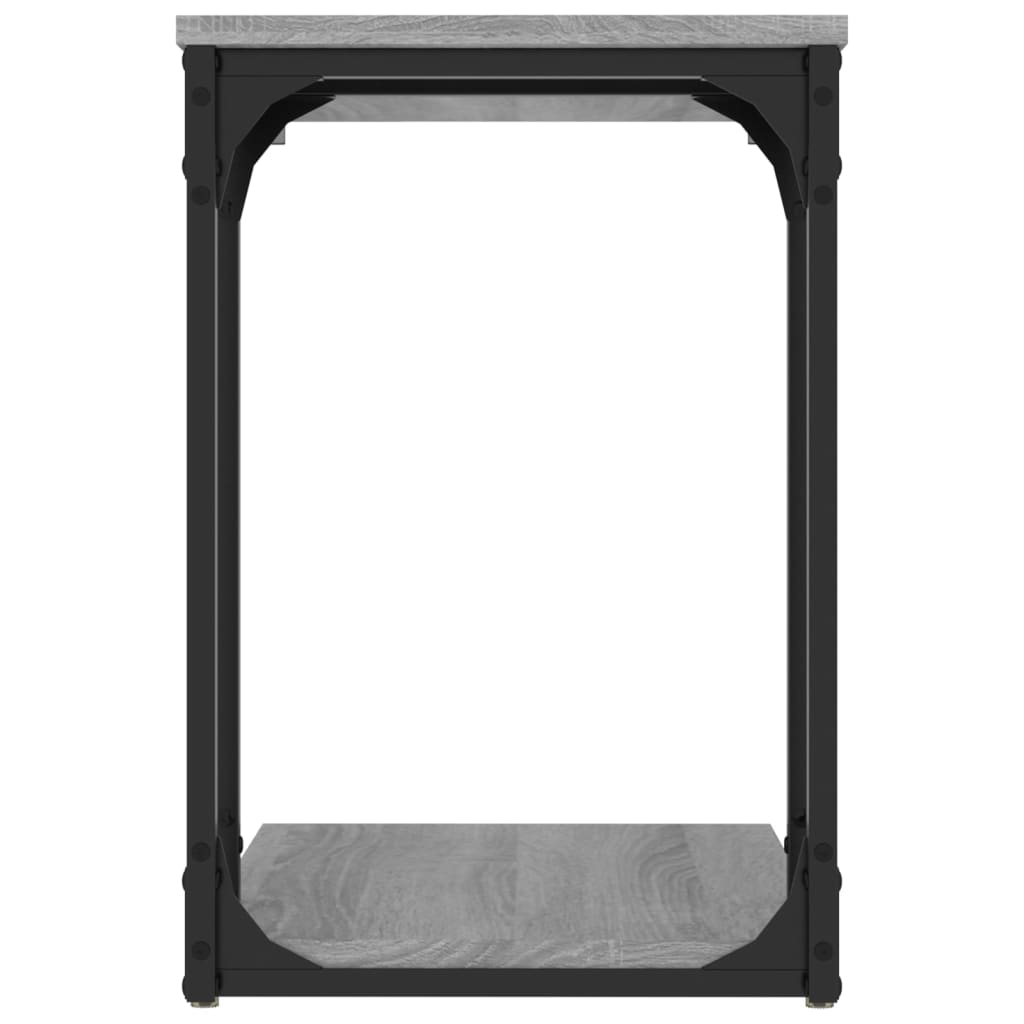 Bočni stolić boja hrasta 50 x 35 x 52 cm od konstruiranog drva