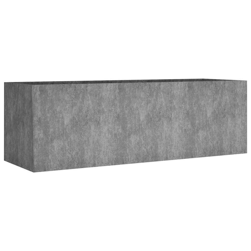 Povišena vrtna gredica 120 x 40 x 40 cm od čelika COR-TEN