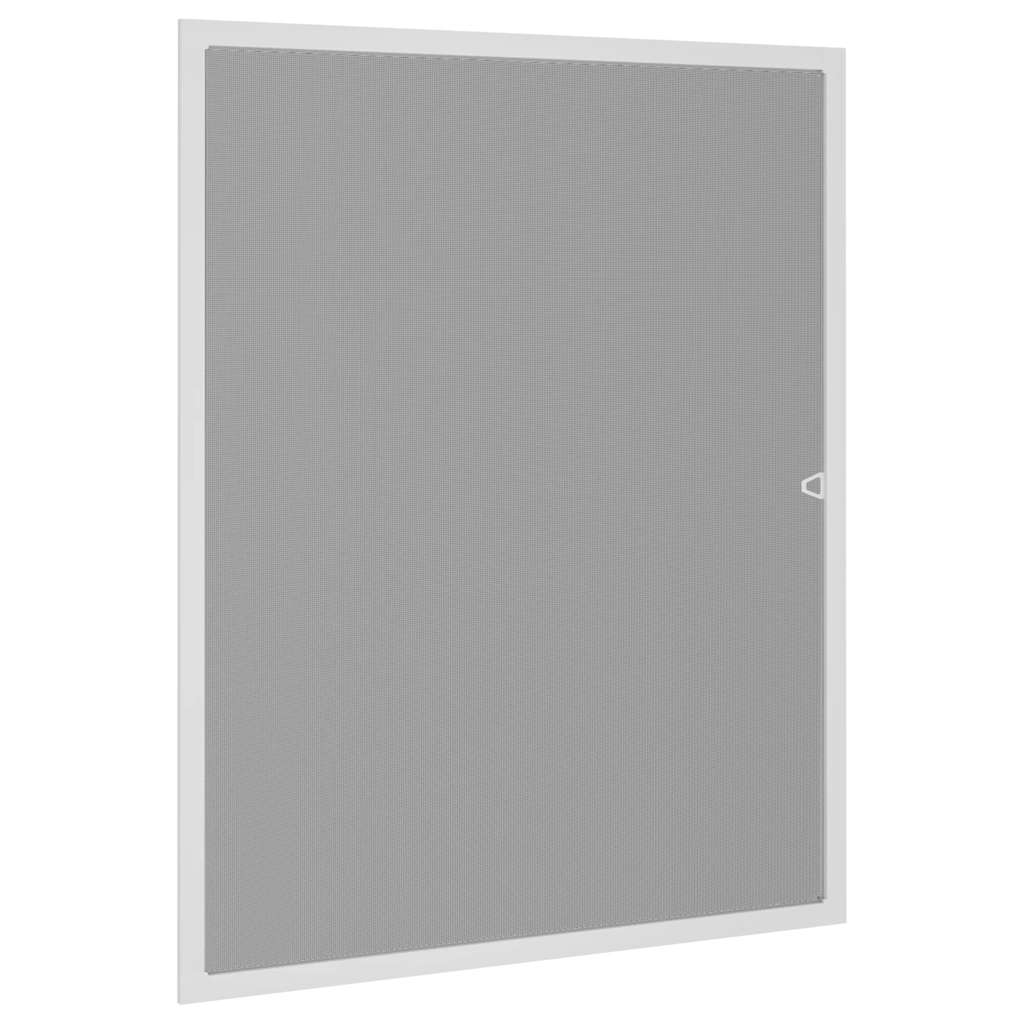Prozorski zaslon protiv insekata bijeli 80 x 100 cm