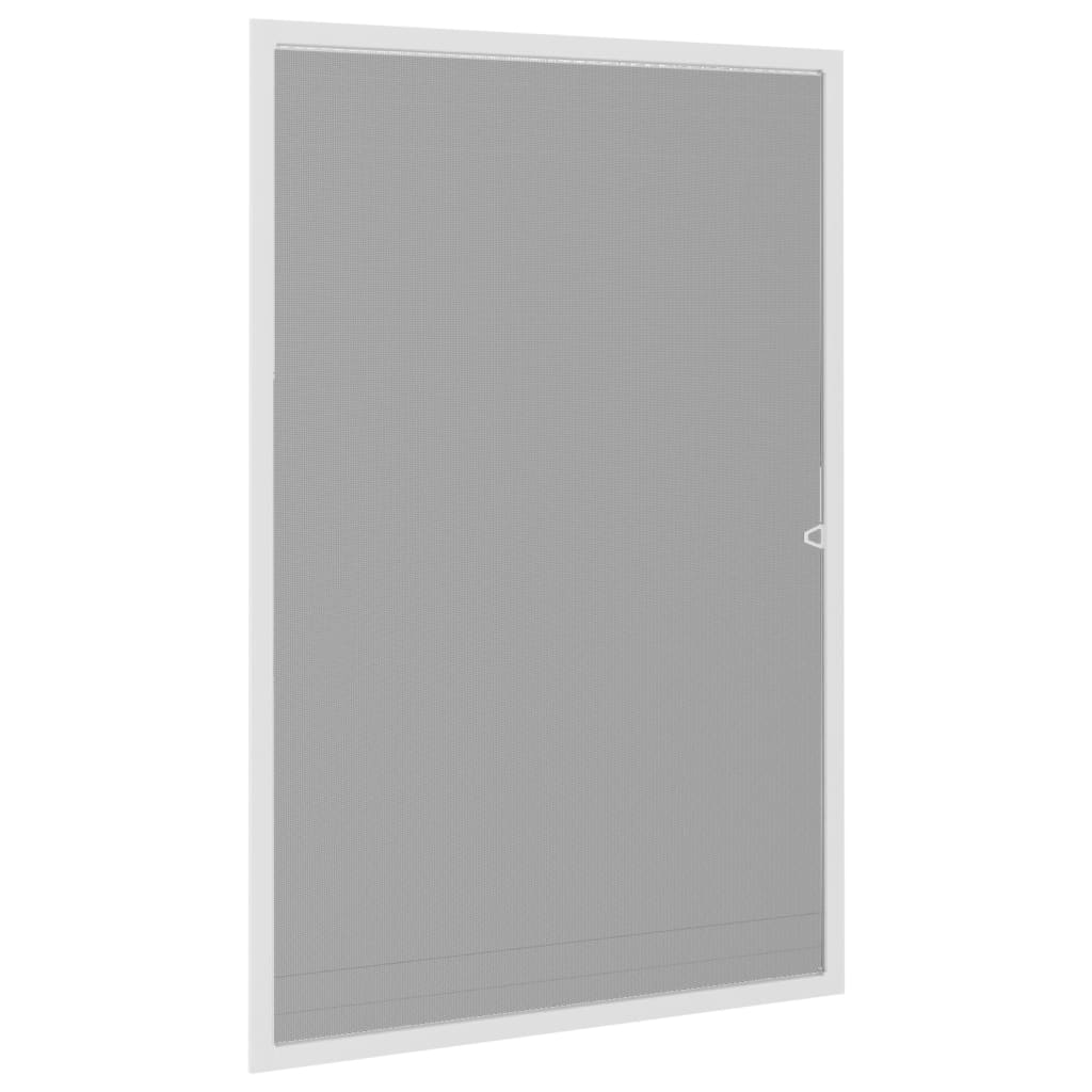 Prozorski zaslon protiv insekata bijeli 80x120 cm