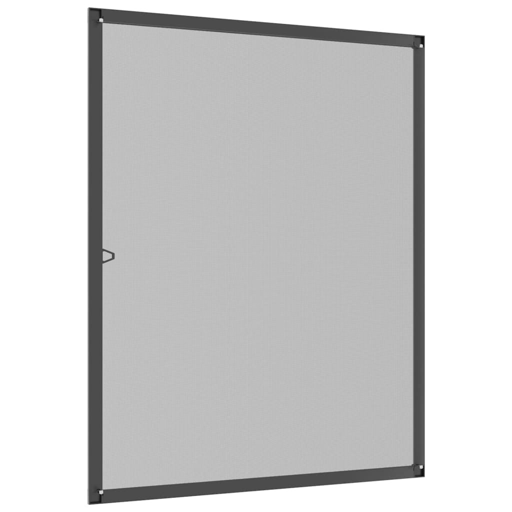 Prozorski zaslon protiv insekata antracit 80 x 100 cm