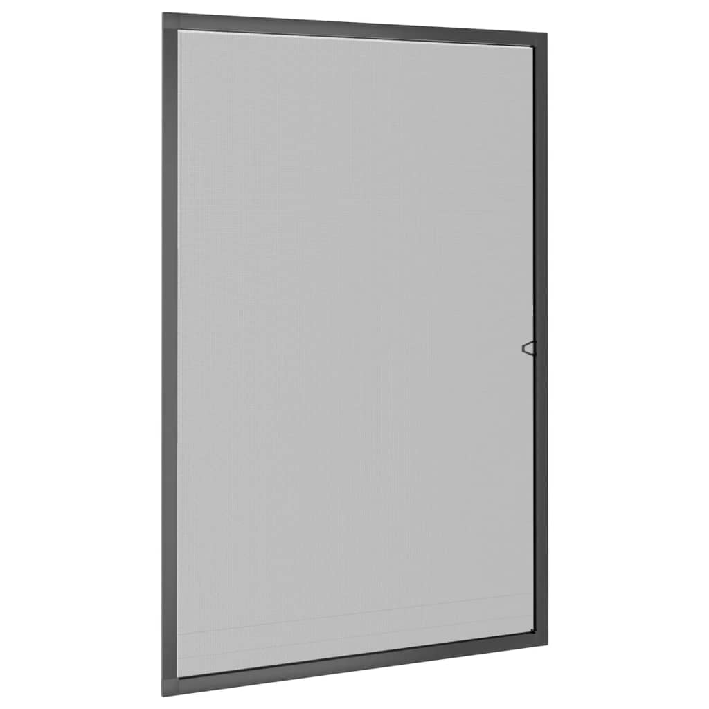 Prozorski zaslon protiv insekata antracit 90 x 120 cm