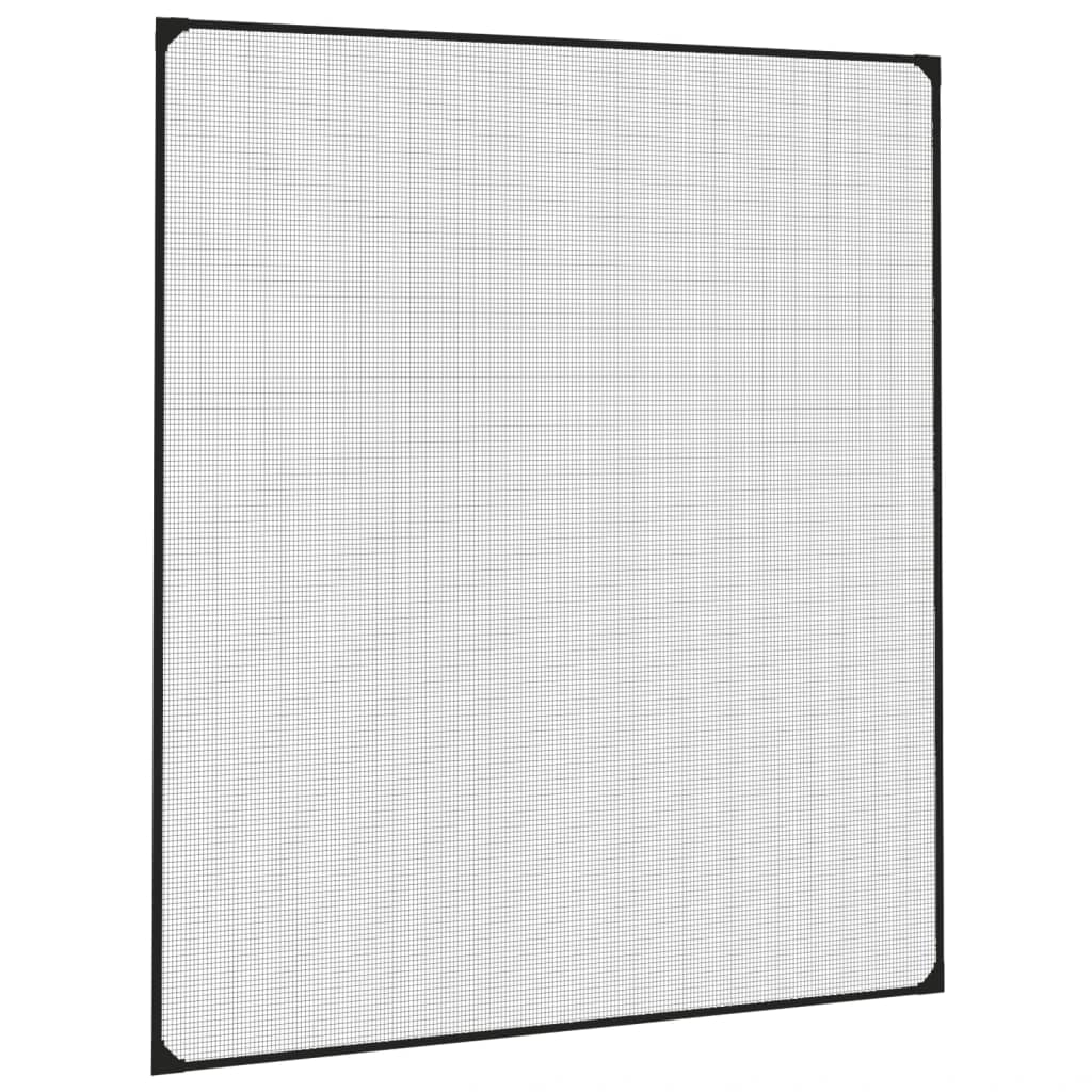 Magnetski prozorski zaslon protiv insekata antracit 130x150 cm