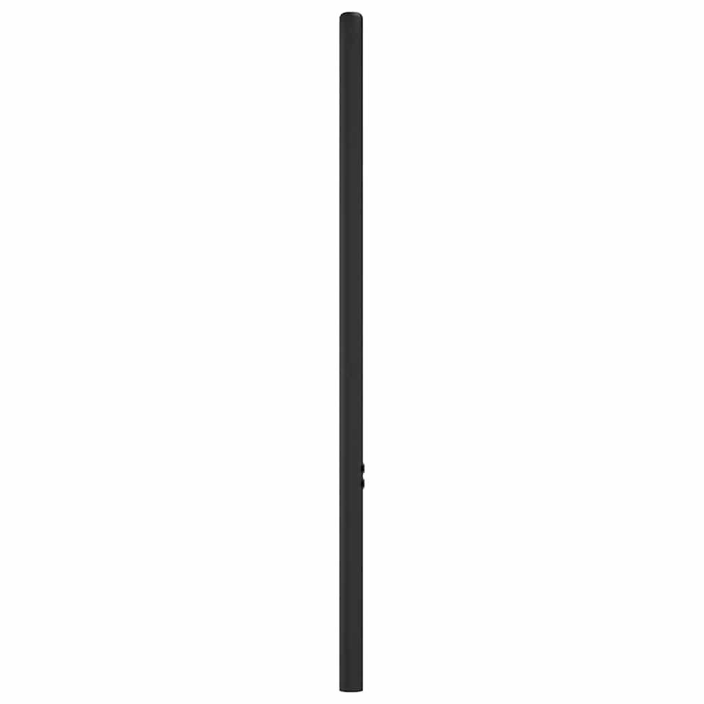 Metalno zamjensko uzglavlje crno 75 cm