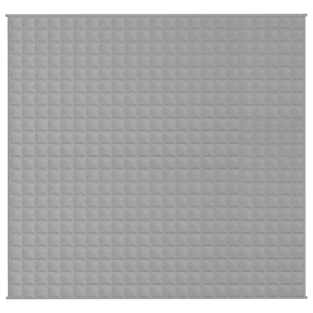 Teška deka siva 220x240 cm 11 kg od tkanine