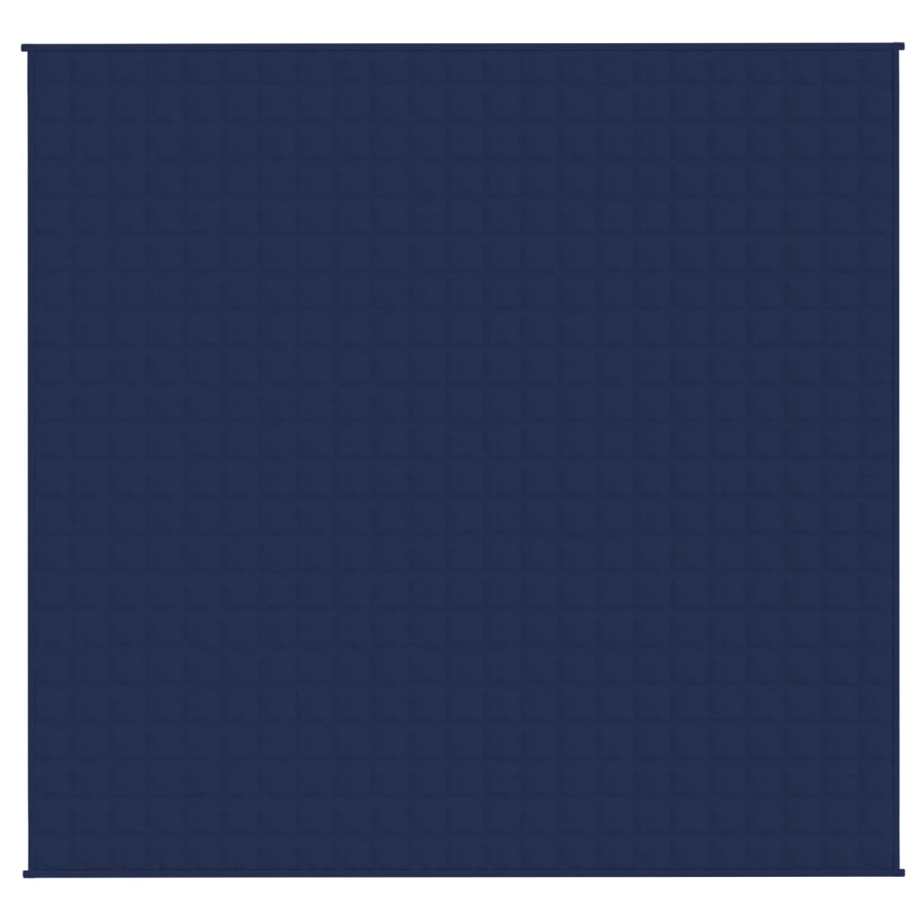 Teška deka plava 220x230 cm 11 kg od tkanine