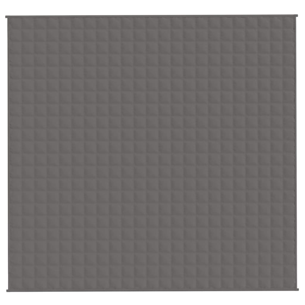 Teška deka siva 220x240 cm 15 kg od tkanine