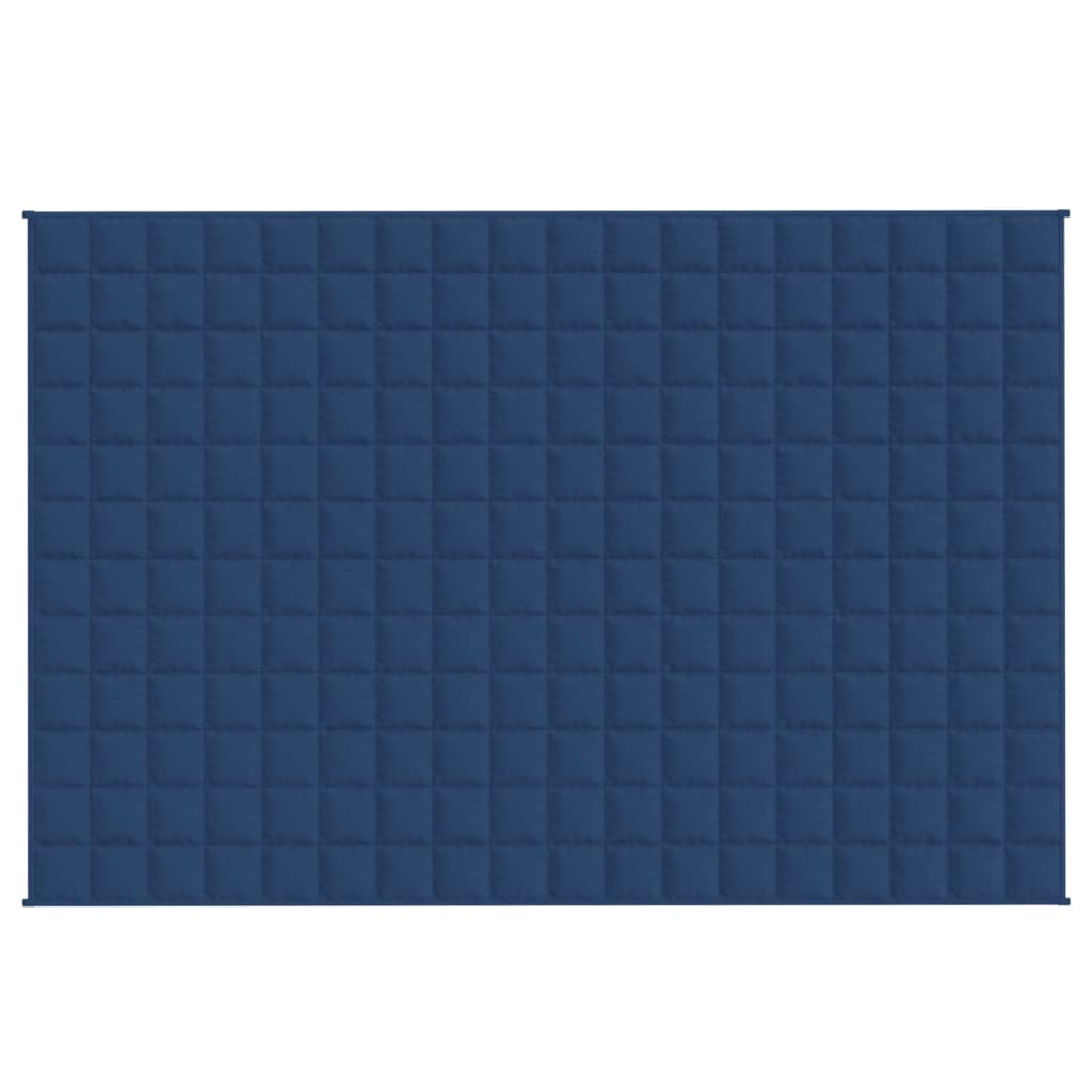 Teška deka plava 122x183 cm 9 kg od tkanine