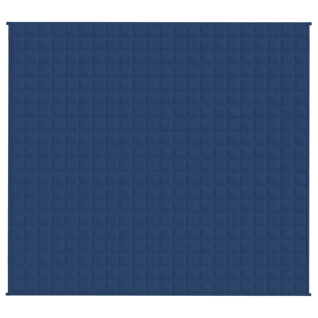Teška deka plava 200x220 cm 13 kg od tkanine