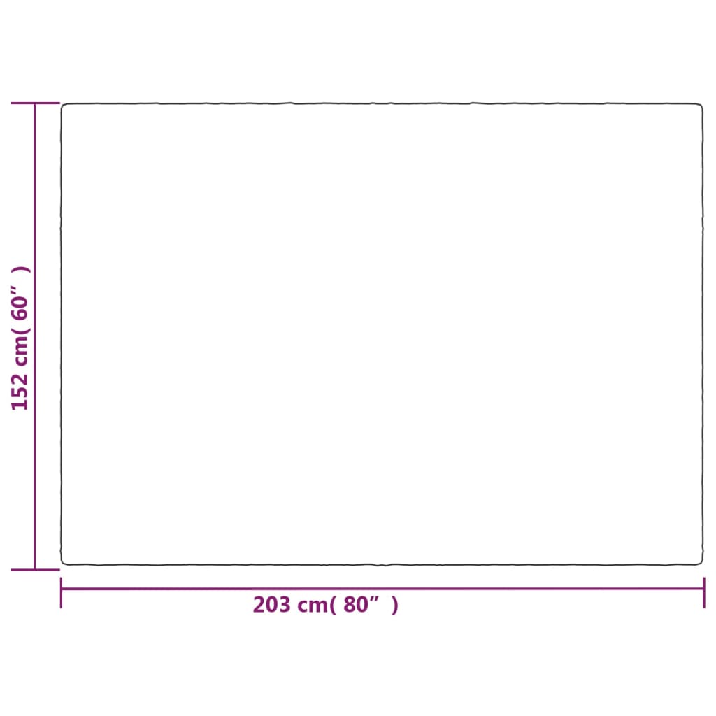 Teška deka s navlakom siva 152 x 203 cm 7 kg od tkanine