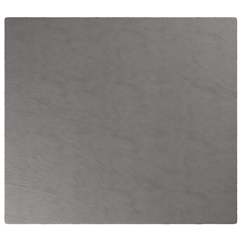 Teška deka s navlakom siva 200 x 220 cm 9 kg od tkanine