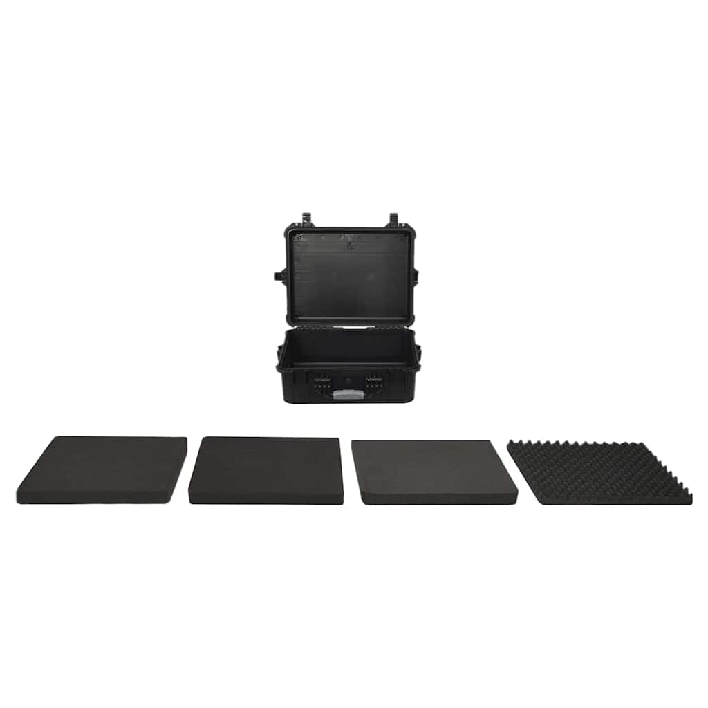 Prijenosni kovčeg crni 55x43x21 cm od PP-a
