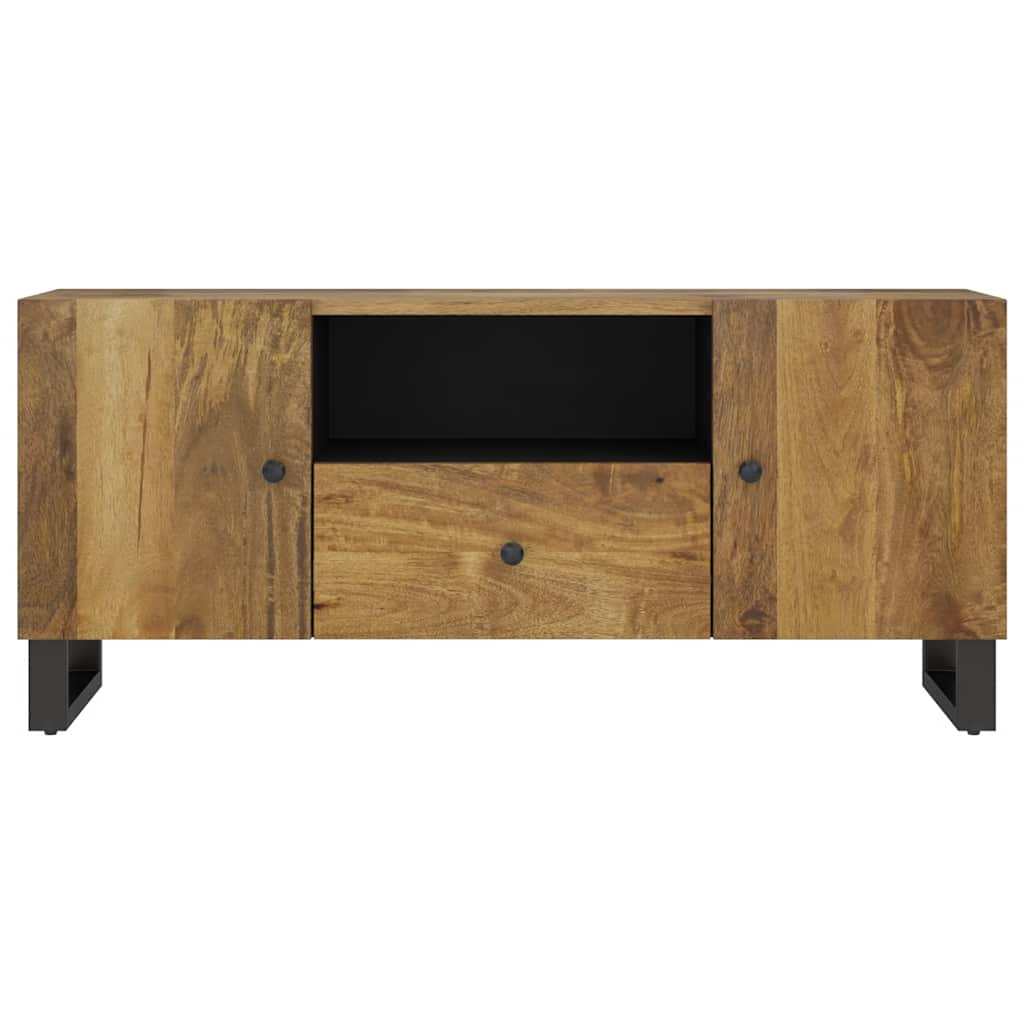 TV ormarić 105 x 33,5 x 46 drvo manga i konstruirano drvo