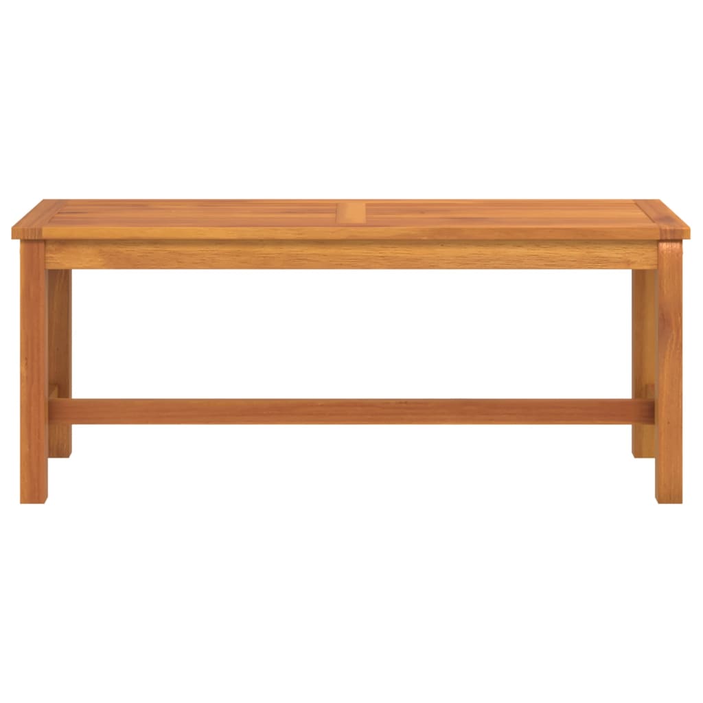 Vrtna klupa 110 x 35 x 45 cm od masivnog bagremovog drva