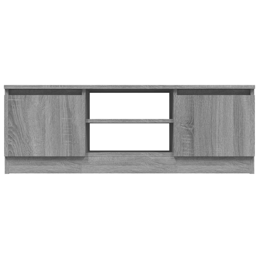 TV ormarić s vratima boja sivog hrasta sonome 102x30x36 cm