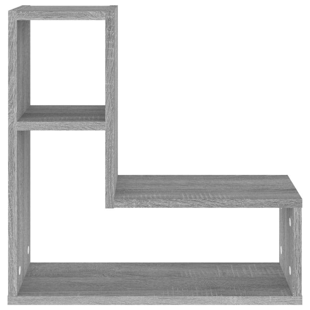 Zidne police 2 kom boja hrasta 50x15x50 cm konstruirano drvo