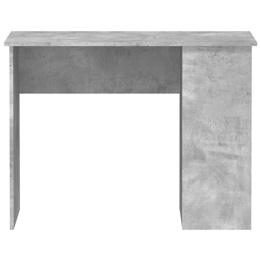 Radni stol boja betona 100 x 55 x 75 cm od konstruiranog drva
