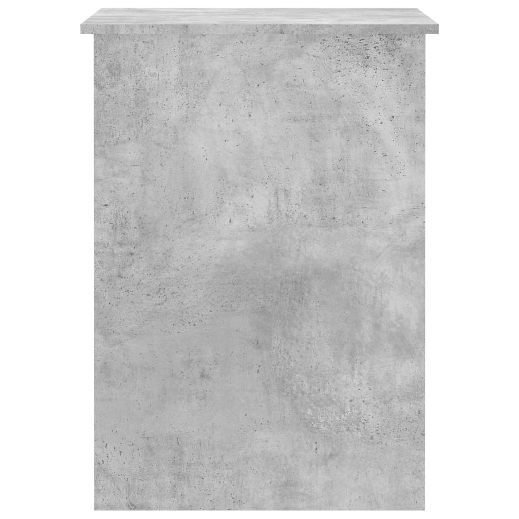 Radni stol boja betona 100 x 55 x 75 cm od konstruiranog drva