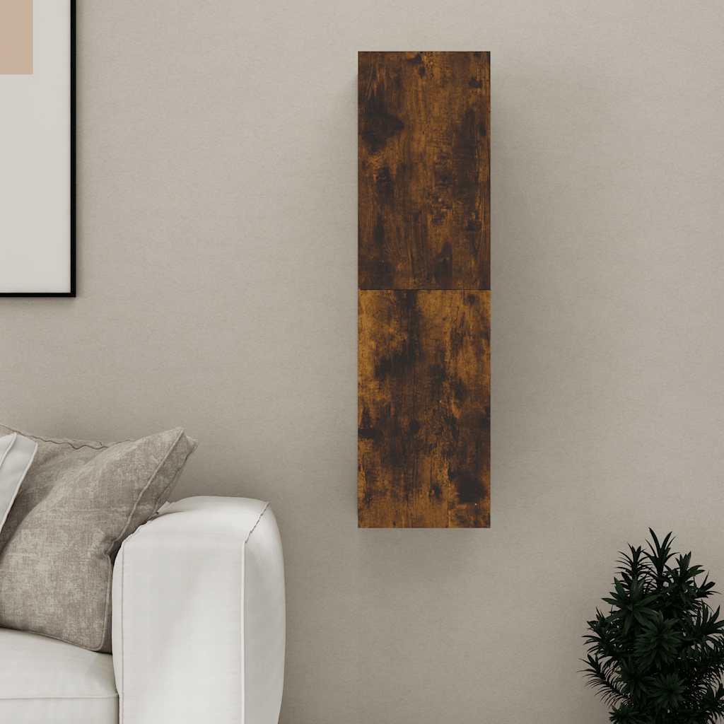 Zidni TV ormarić boja dimljenog hrasta 30,5 x 30 x 110 cm