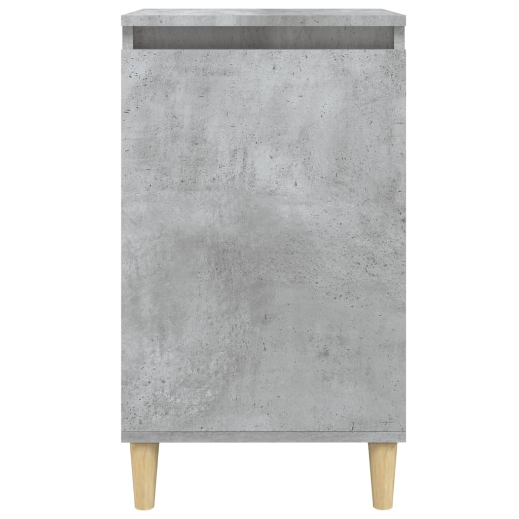 Noćni ormarići 2 kom boja betona 40x35x70 cm konstruirano drvo