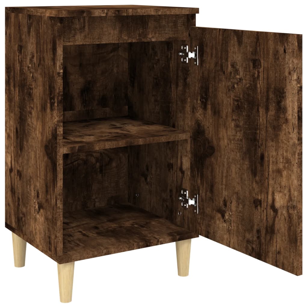 Noćni ormarići 2 kom boja hrasta 40x35x70 cm konstruirano drvo