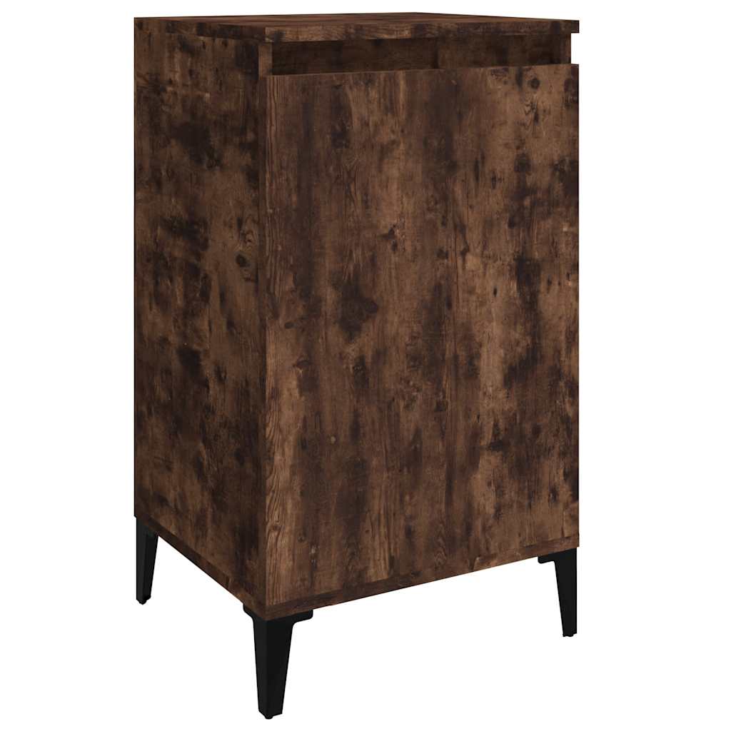 Noćni ormarići 2 kom boja hrasta 40x35x70 cm konstruirano drvo