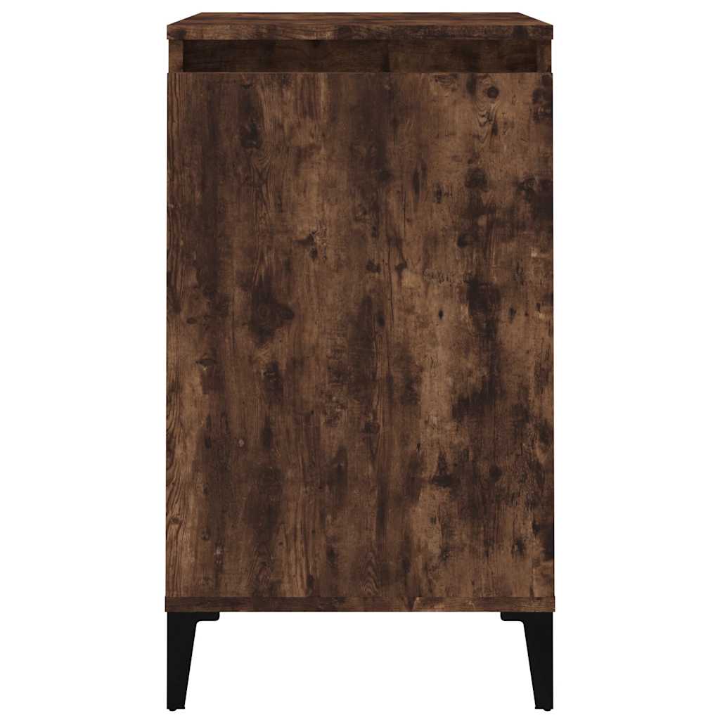 Noćni ormarići 2 kom boja hrasta 40x35x70 cm konstruirano drvo
