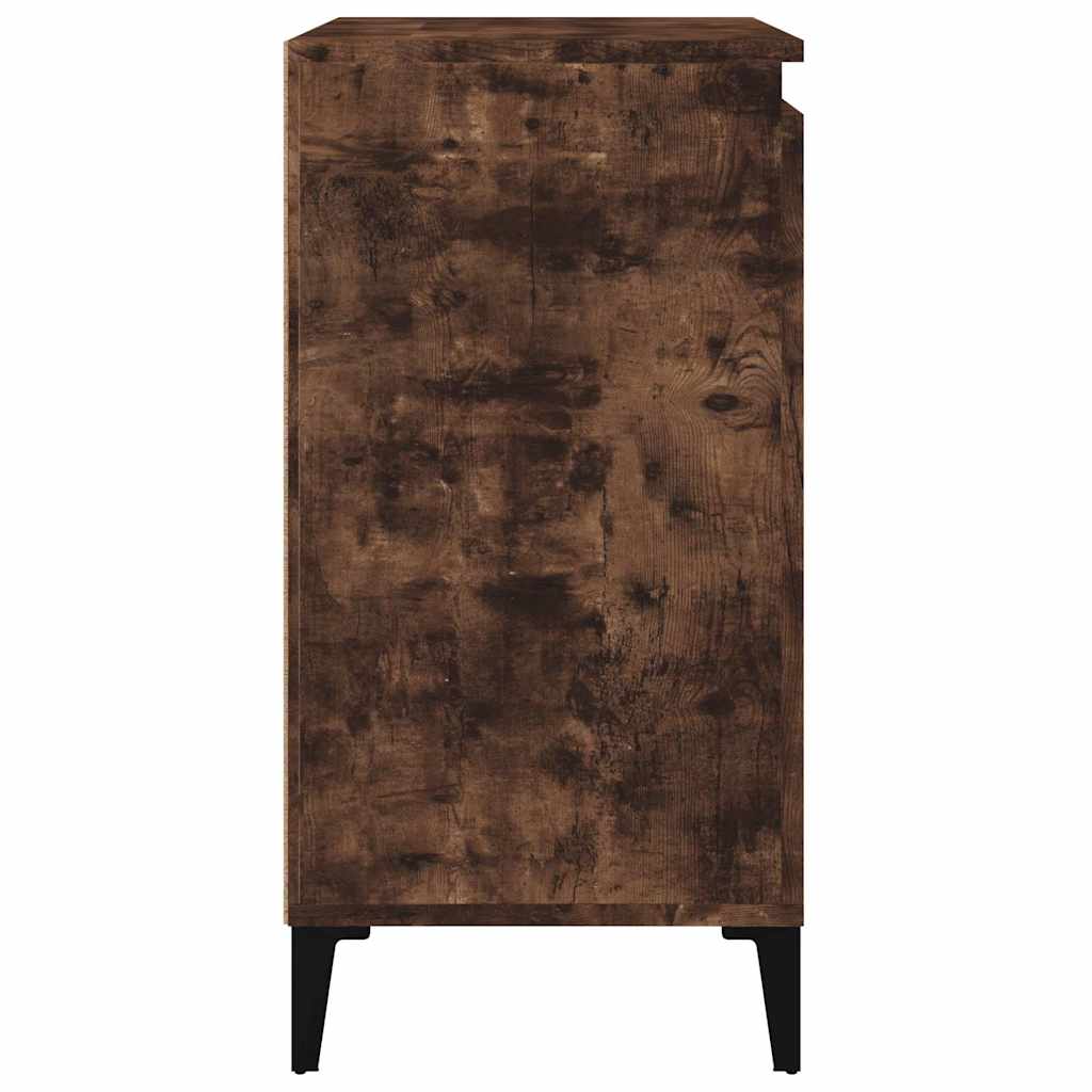 Noćni ormarići 2 kom boja hrasta 40x35x70 cm konstruirano drvo