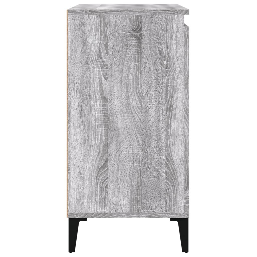 Noćni ormarići 2 kom boja hrasta 40x35x70 cm konstruirano drvo