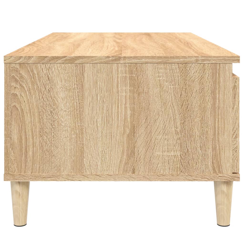 Stolić za kavu boja hrasta 90x50x36,5 cm konstruirano drvo