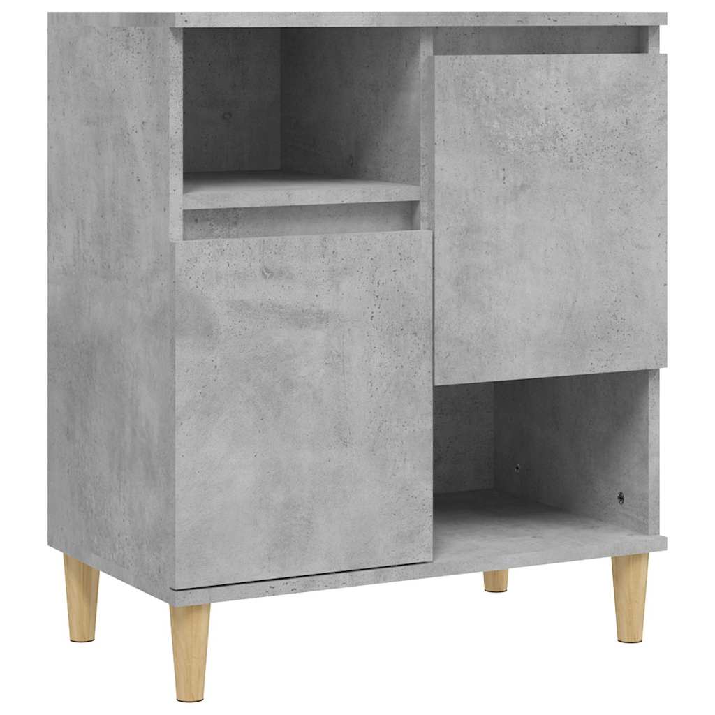 Komoda siva boja betona 60x35x70 cm od konstruiranog drva