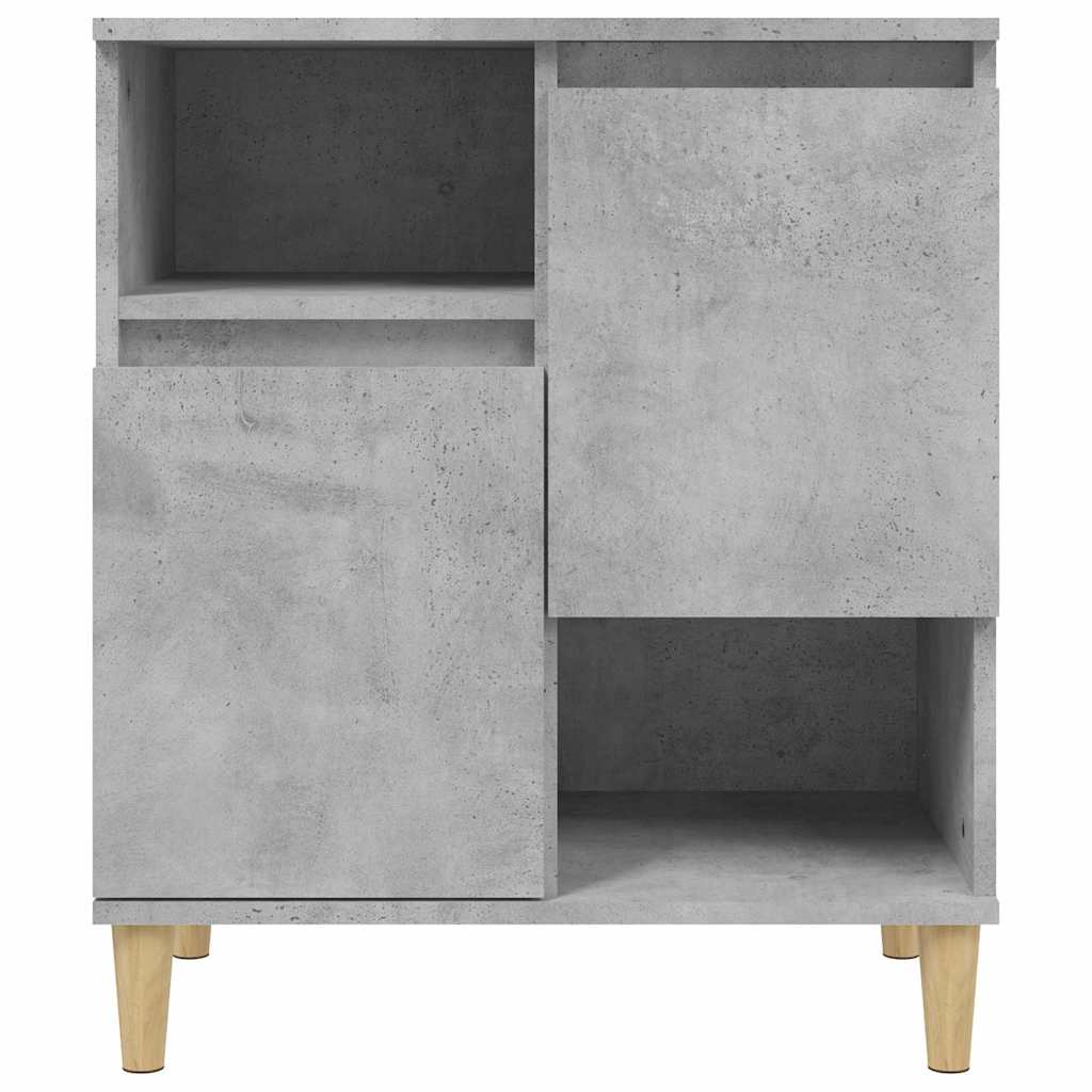 Komoda siva boja betona 60x35x70 cm od konstruiranog drva