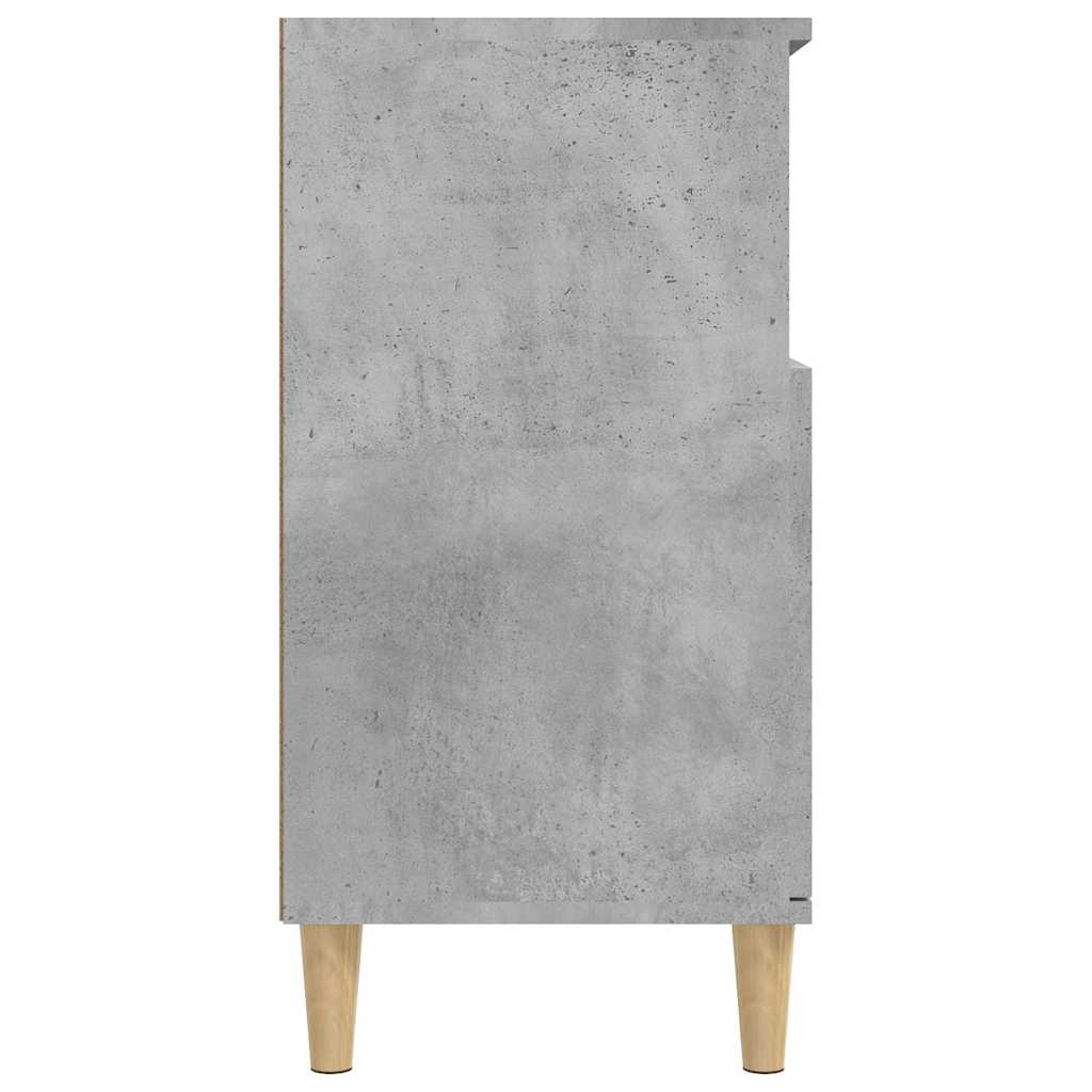 Komoda siva boja betona 60x35x70 cm od konstruiranog drva
