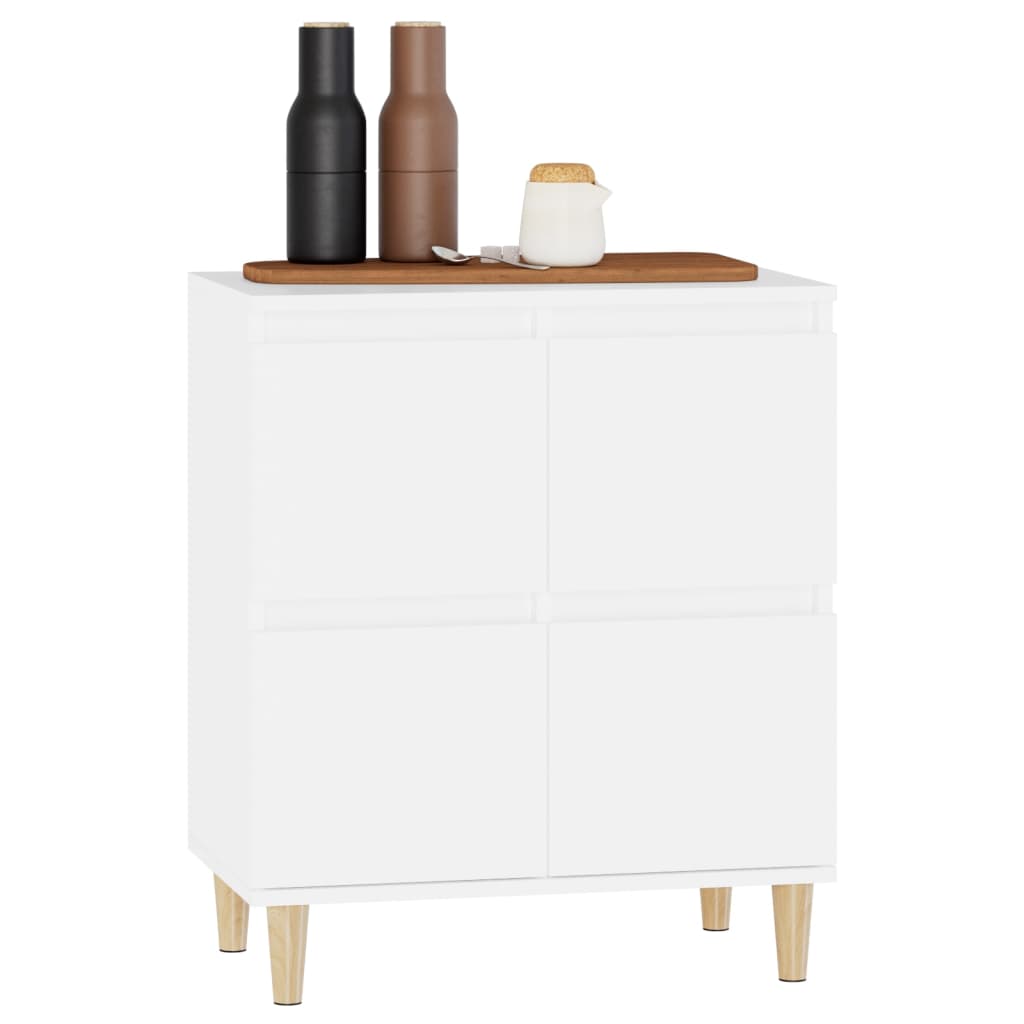 Komoda bijela 60 x 35 x 70 cm od konstruiranog drva